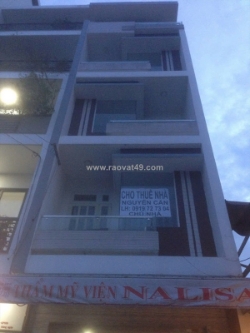 Chính chủ cho thuê nhà mặt tiền đuồng hoa bằng - trung tâm quận tân phú