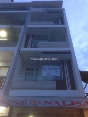 Chính chủ cho thuê nhà mặt tiền đuồng hoa bằng - trung tâm quận tân phú