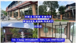 Chính chủ cho thuê nhà – vườn – quán nguyên căn lô góc 2 mặt tiền (642m²) ,