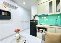 Cho thuê ccmn khép kín 1pk+1pn ban công siêu thoáng tại ngõ 45 cự lộc - thanh