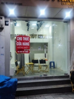 Cho thuê cửa hàng mặt phố hàng lược – hoàn kiếm, hà nội