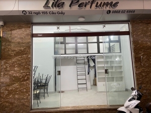 Cho thuê mặt bằng kinh doanh – tầng 1  địa chỉ: số 32, ngõ 155 cầu giấy