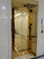 Cho thuê nhà căn góc, mới, thang máy, 116m2_ 4t; vỉa hè, đội cấn-45 tr