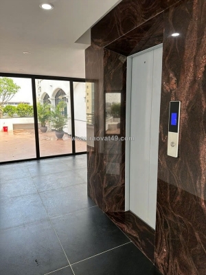 Cho thuê nhà hai mặt tiền, 99m2_ 5t; vỉa hè, nguyễn khánh toàn-29 tr