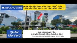 Cho thuê nhà mặt tiền hiền vương 140m², 1 lầu - ngang 7m