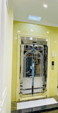 Cho thuê nhà mới , thang máy,vỉa hè, 120m2- 4t, hoàng quốc việt_45 tr