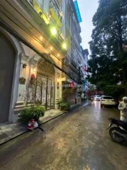 Cho thuê nhà ngõ ô tô tân mai 45m2 x 8 tầng thang máy, 30 triệu kd, vp