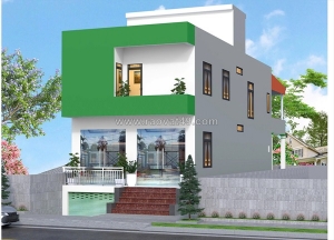 Cho thuê nhà nguyên căn 2 tầng mặt tiền quốc lộ 1a – trúc lâm, thị xã nghi sơn,