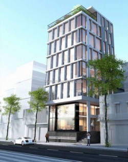 Cho thuê toà nhà phố vọng, 120m2 x 8 tầng, 160 triệu/tháng
