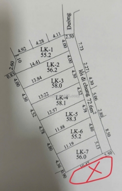 Chủ cần bán 55.2 m2 tân quang - văn lâm, giá đầu tư chỉ 2.76 tỷ. liên hệ