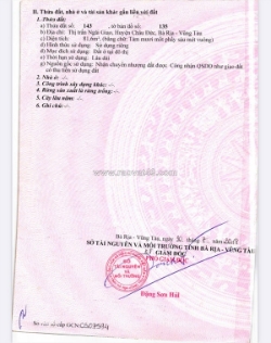 Chủ cần bán lô đất tái định cư lê lai, ngãi giao tphcm. sát bên trung tâm