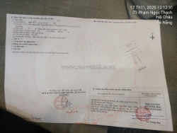 Chủ cần tiền ra nhanh.
đường 10,5m. võ văn ngân giá 5,950 tỷ- hoà xuân
lh: