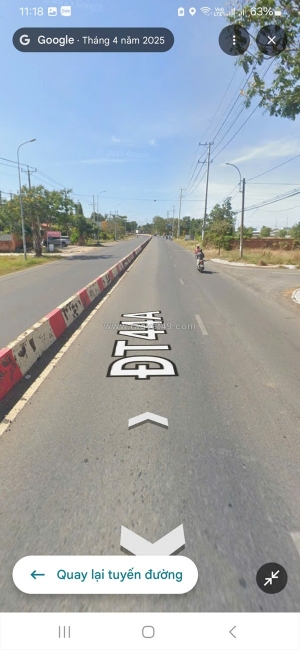 Chủ có 1 lô mặt tiền trục chính xuống long hải