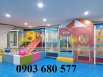 Chuyên lắp đặt khu vui chơi nhà banh trong nhà cho trẻ em