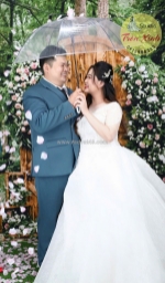 Cô dâu chú rể big size – ảnh cưới đẹp không cần chỉnh sửa