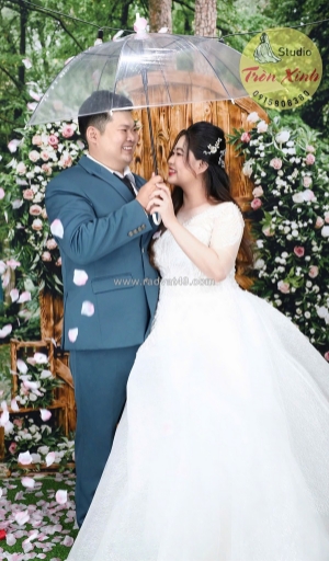 Cô dâu chú rể big size – ảnh cưới đẹp không cần chỉnh sửa