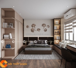 Combo phòng ngủ màu sắc trang nhã hợp xu hướng