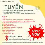 Công ty mafa vn tuyển cn may và cn sản xuất