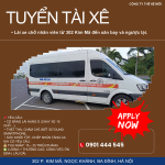 Công ty thế hệ mới tuyển lái xe (hà nội)