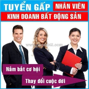 Cty bđs tuyển nvkd có kinh nghiệm đi làm ngay thu nhập cao