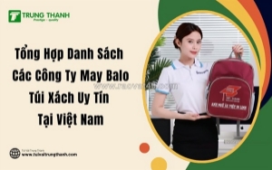 Cty may balo túi xách: tối ưu chi phí sản xuất