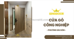 Cửa gỗ công nghiệp tại phường sài gòn | đẹp, bền, tiết kiệm