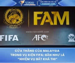 Cửa thắng của malaysia trong vụ kiện fifa