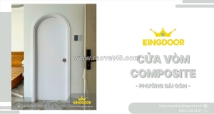 Cửa vòm composite phường sài gòn | đẹp bền theo thời gian
