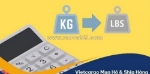 Cùng vietcargo tìm hiểu cách quy đổi kg sang pound