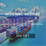 Cước vận chuyển hàng từ hồ chí minh đi hải phòng