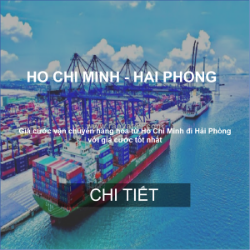 Cước vận chuyển hàng từ hồ chí minh đi hải phòng