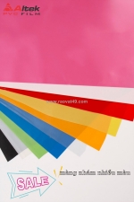 Cuộn màng nhựa pvc dẻo nhám lớn nhiều màu - altek pvc