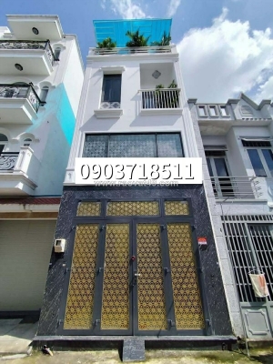 Đẳng cấp nhà phố 4 tầng btct ô tô ngủ trong nhà, full nội thất. gần chợ đông