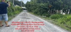 Đất chính chủ- giá tốt cần bán nhanh lô đất mặt tiền tại huyện củ chi, tphcm