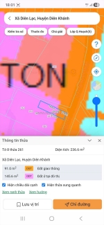 Đất chính chủ - giá ưu đãi - cần bán tại xã diên lạc, diên khánh, khánh hòa