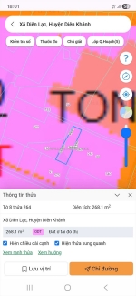 Đất đẹp - đầu tư sinh lời - bán đất xã diên lạc, diên khánh, khánh hòa