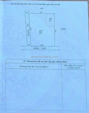Đất đẹp - đầu tư sinh lời - cần bán lô góc 2 mặt tiền đẹp thôn trí thuỷ, xã