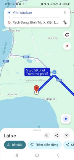 Đất đẹp – giá tốt – chính chủ cần bán tại kênh td6, ấp song chinh, xã kiên