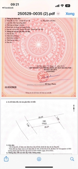 Đất đẹp - giá tốt - vị trí đắc địa tại xã an phú, huyện mỹ đức, hà nội