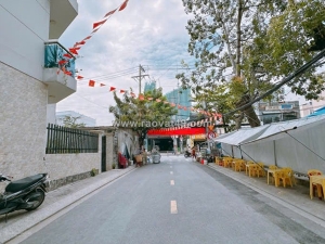 Đất mặt tiền hẻm đường nhựa 10m, hẻm sau 9mét trục đường nguyễn thị thập, phú