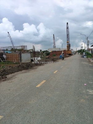 Đất mặt tiền nhựa : ấp 6 - lương hòa - cách xã bình lợi 50m