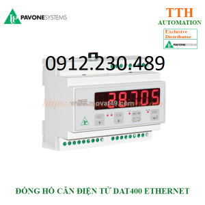 Đầu cân điện tử pavone dat100 ethenet cài đặt và backup thông số qua usb
