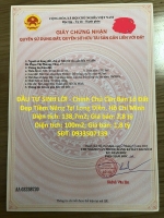 Đầu tư sinh lời - chính chủ cần bán lô đất đẹp tiềm năng tại long điền, hồ chí