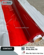 Địa chỉ cung cấp màng nhựa pvc dẻo trong màu đỏ