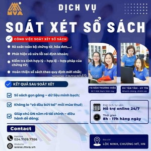 Dịch vụ soát xét sổ sách tại mva