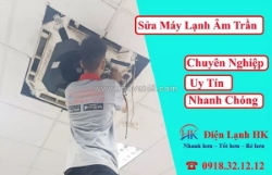 Dịch vụ sửa máy lạnh âm trần uy tín - nhanh chóng tại tp.hcm