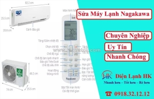 Dịch vụ sửa máy lạnh nagakawa uy tín - nhanh chóng tại tp.hcm