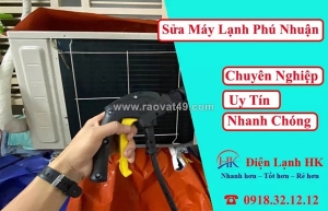 Dịch vụ sửa máy lạnh quận phú nhuận uy tín, giá rẻ - có mặt nhanh trong 30 phút