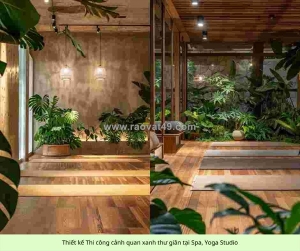 Dịch vụ thiết kế & thi công cảnh quan spa resort đẳng cấp – cảnh quan đại phát