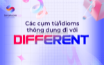 Different đi với giới từ gì?